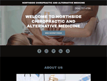 Tablet Screenshot of northsidechiropractic.com